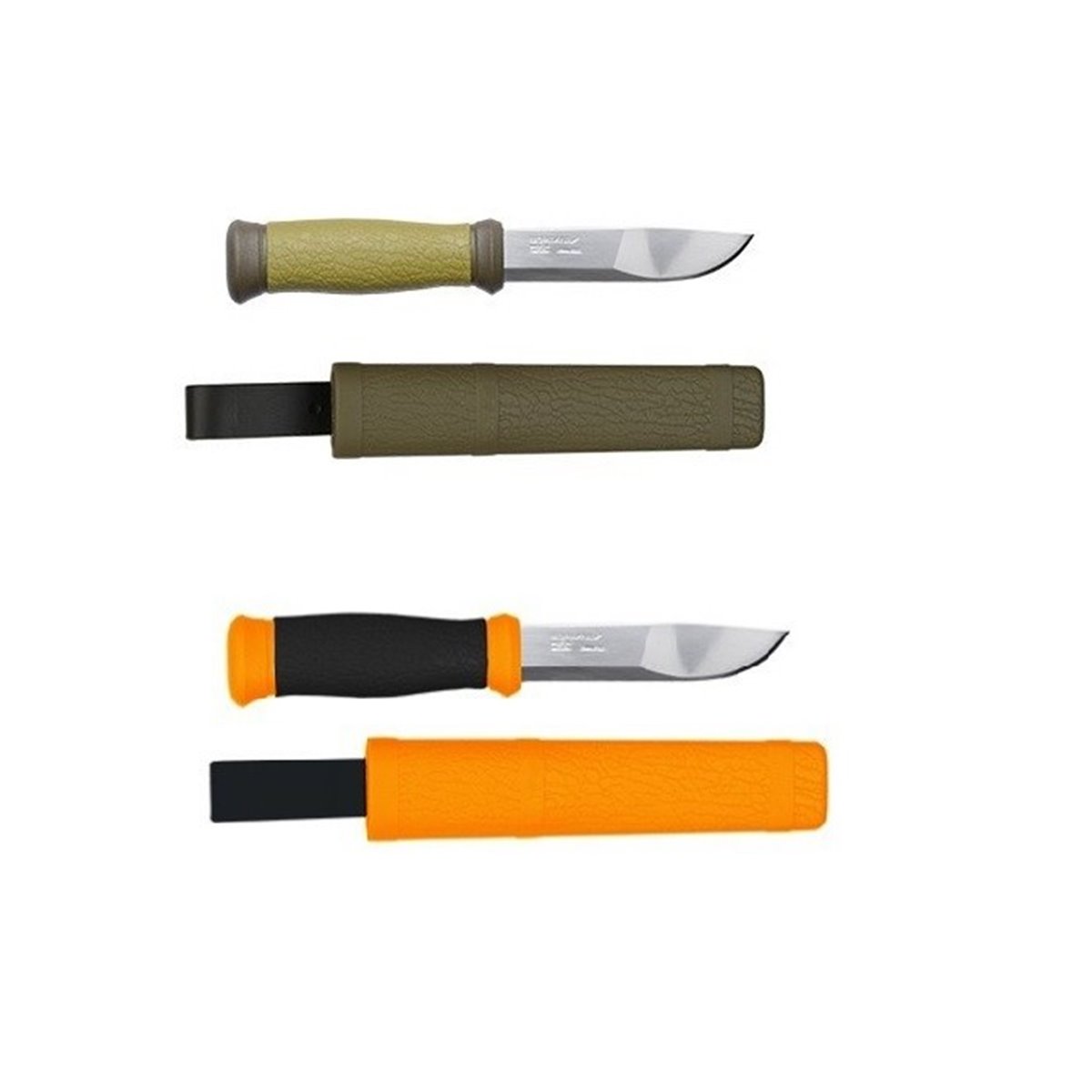 Set 2 cutite bushcraft/camping Mora 2000