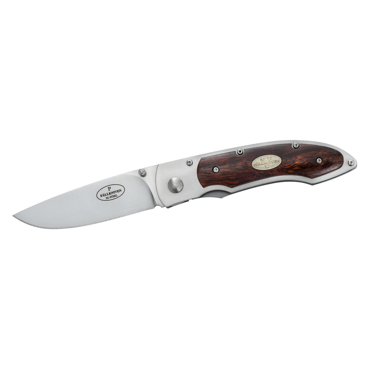 Briceag Fallkniven P3Gi cu maner din lemn IRON WOOD