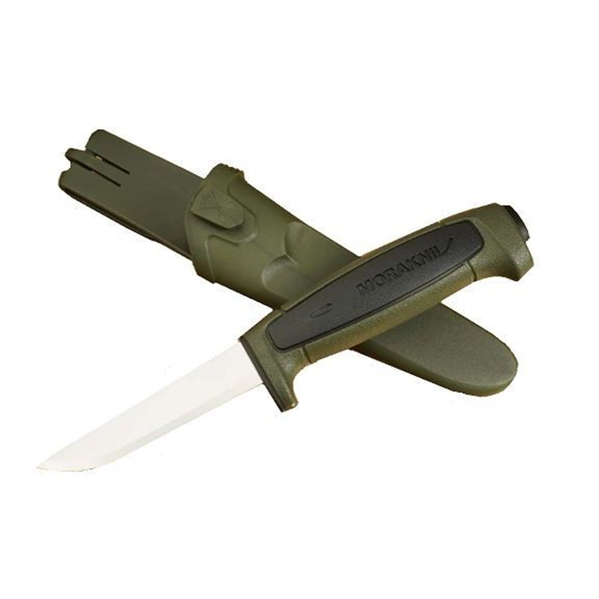 Cutit utilitar Morakniv Basic 546 BLACK/MILITARY GREEN