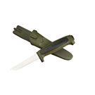 Cutit utilitar Morakniv Basic 546 BLACK/MILITARY GREEN