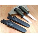 Cutit utilitar Morakniv Basic 546 BLACK/MILITARY GREEN