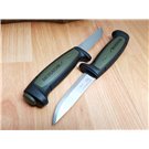 Cutit utilitar Morakniv Basic 546 BLACK/MILITARY GREEN